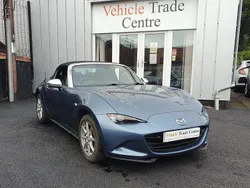 Blue Used 2017 Mazda MX5 Cabriolet | £12,498 (Fair price)