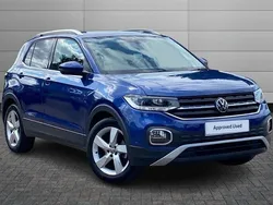 Blue Used 2022 VW T-Cross SEL SUV | £16,550 (Fair price)