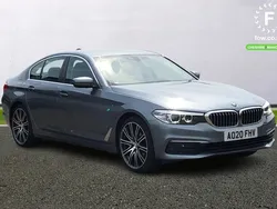 Blue Used 2020 BMW 520 Comfort Edition Sedan | £19,099 (Fair price)