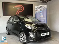 Black Used 2016 Kia Picanto 2 Hatchback | £4,995 (Fair price)