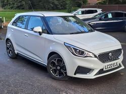 White Used 2022 MG MG3 Exclusive Hatchback | £10,499 (Fair price)