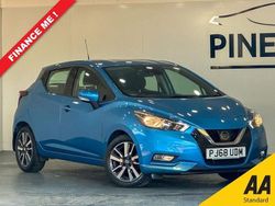Blue Used 2018 Nissan Micra Acenta Hatchback | £6,999 (Fair price)