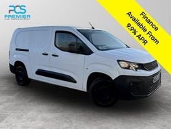 White Used 2021 Peugeot Partner Van | £7,300 (Fair price)