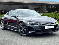 Black Used 2024 Audi e-tron GT quattro Design Sedan | £54,750 (A bit pricey)
