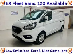 White Used 2023 Ford Transit Custom Limited | £18,990 (Fair price)