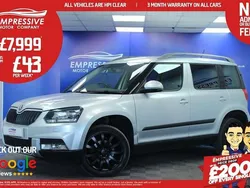 Silver Used 2015 Skoda Yeti Business Line SUV | £7,999 (Fair price)