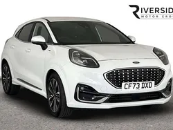 White Used 2023 Ford Puma ST-Line SUV | £21,490 (A bit pricey)
