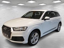 White Used 2019 Audi Q7 S-Line SUV | £27,690 (Good price)