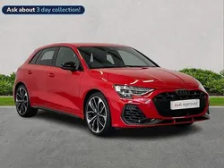 Red Used 2025 Audi S3 Black Edition Hatchback | £42,594