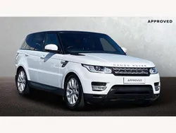White Used 2016 Land Rover Range Rover Sport HSE SUV | £21,995 (A bit pricey)
