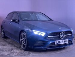 Blue Used 2022 Mercedes A180 Executive Hatchback | £22,499 (A bit pricey)