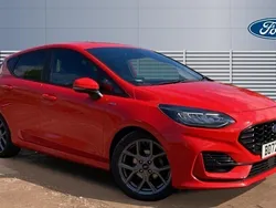 Red Used 2021 Ford Fiesta ST-Line Hatchback | £12,546 (Fair price)