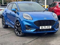 Blue Used 2021 Ford Puma ST-Line X SUV | £12,695 (Fair price)