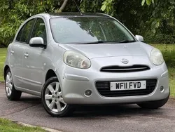 Silver Used 2011 Nissan Micra Tekna Hatchback | £2,495 (Fair price)