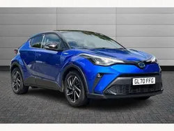 Nebula blue Used 2020 Toyota C-HR SUV | £18,750 (Fair price)