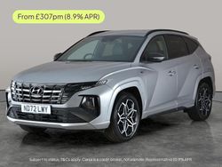 Silver Used 2022 Hyundai Tucson N Line SUV | £21,620 (Fair price)