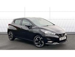 Black Used 2021 Nissan Micra Acenta Hatchback | £11,977 (Fair price)