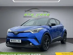 Blue Used 2018 Toyota C-HR SUV | £15,985 (Fair price)