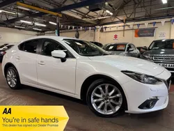 White Used 2014 Mazda 3 Inclusive Sedan | £5,289 (Fair price)