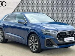 Blue Used 2024 Audi Q8 S-Line SUV | £58,414