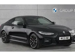 Black Used 2021 BMW 420 M Sport Coupe | £25,250 (Fair price)