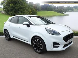 White Used 2022 Ford Puma ST-Line X Hatchback | £13,000 (Fair price)