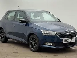 Blue Used 2021 Skoda Fabia Colour Edition Hatchback | £11,495 (Fair price)