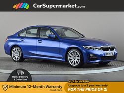 Blue Used 2020 BMW 330e M Sport Sedan | £21,397 (Fair price)