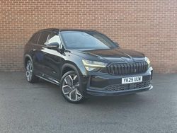 Black Used 2025 Skoda Kodiaq SportLine SUV | £35,490 (A bit pricey)