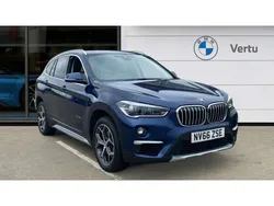 Blue Used 2016 BMW X1 xLine SUV | £17,878 (Fair price)