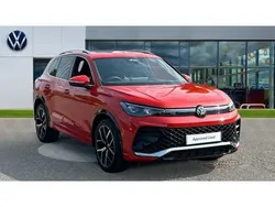 Persimmon red metallic Used 2024 VW Tiguan R-line SUV | £35,839 (Expensive)