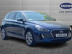 Blue Used 2018 Hyundai i30 Premium SE Hatchback | £10,892 (Fair price)
