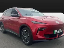 Red Used 2025 MG MG5 EV Trophy Estate | £24,495