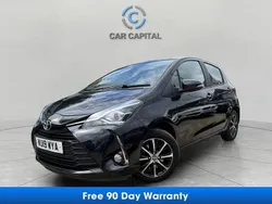 Black Used 2019 Toyota Yaris Hatchback | £9,280 (Fair price)