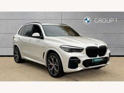 White Used 2022 BMW X5 M Sport SUV | £41,095 (Fair price)