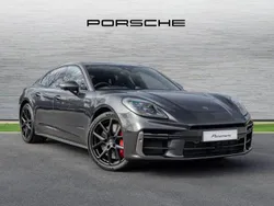 Volcano grey metallic New 2024 Porsche Panamera Turbo E-Hybrid Sedan | £142,935