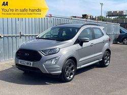 Silver Used 2022 Ford Ecosport ST-Line SUV | £14,495 (Fair price)