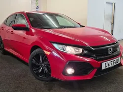 Red Used 2017 Honda Civic SR Hatchback | £7,495 (Fair price)