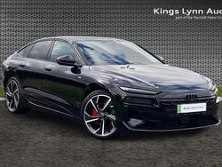 Black New 2025 Audi A6 e-tron Performance Sedan | £64,813 (Fair price)
