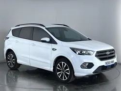 White Used 2018 Ford Kuga ST-Line SUV | £9,400 (Good price)