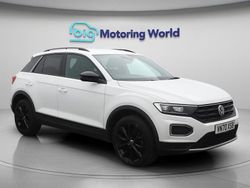 White Used 2020 VW T-Roc Black Edition SUV | £17,600 (Fair price)
