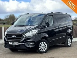 Black Used 2021 Ford Transit Custom Limited Estate | £25,490 (Expensive)