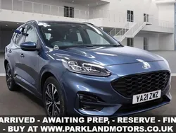 Blue Used 2021 Ford Kuga ST-Line X SUV | £18,995 (Fair price)