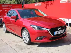 Red Used 2018 Mazda 3 Inclusive Hatchback | £14,395 (Expensive)