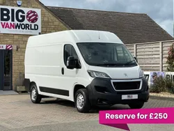 White Used 2023 Peugeot Boxer Premium Van | £15,494 (Fair price)