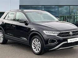 Deep black pearl Used 2024 VW T-Roc Life SUV | £25,621 (Fair price)