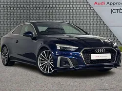Blue Used 2021 Audi A5 S-Line Coupe | £23,015 (Good price)