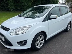 White Used 2013 Ford Grand C-Max Zetec MPV | £4,650 (Fair price)