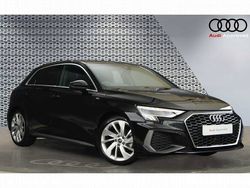 Black Used 2021 Audi A3 S-Line Hatchback | £24,500 (Expensive)