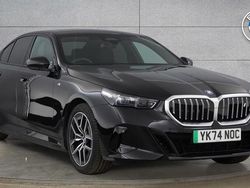 Black Used 2025 BMW i5 M Sport Sedan | £43,750 (Fair price)